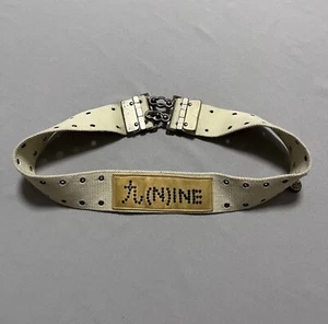 Number (N)ine Takahiromiyashita The Solist Vintage breiter Korsett Stil Gürtel - Bild 1 von 24