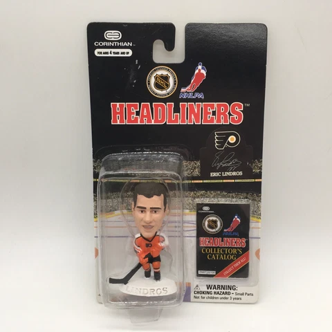 Headliners Eric Lindros Philadelphia Flyers NHLPA Figure 1997 Vintage Cover