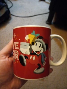 Disney mickey mouse Holiday coffee mug - Picture 1 of 9