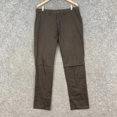 Bing Harris & Co Mens Pants Size 36 Brown Straight Mid Rise Pockets Chino 14923 - Image 1 of 4