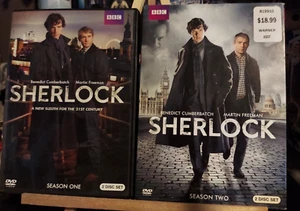 SHERLOCK dvd lot Brand New BBC Benedict Cumberbatch Martin Freeman - Picture 1 of 2