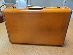 Vintage Samsonite Luggage Hard Case Shwayder Brothers Medium Suitcase - Picture 1 of 12