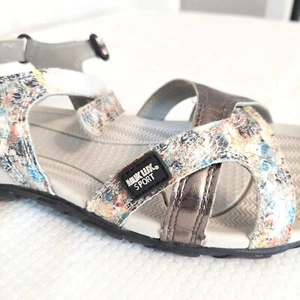 Muk Luk Sport Sandal Sz 9 M Ophelua Ankle Strap Open Toe Shoes - Picture 1 of 8