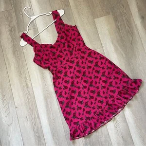 Betsey Johnson Dress thorns and roses mini womens Pink (small) feminine cute - Picture 1 of 5