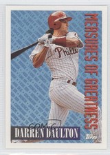 1994 Topps Measures of Greatness Darren Daulton #608