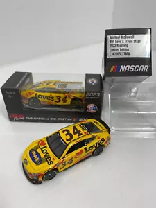 NASCAR 2023 MICHAEL MCDOWELL #34 LOVE'S TRAVEL STOPS 1/64 CAR - Picture 1 of 1