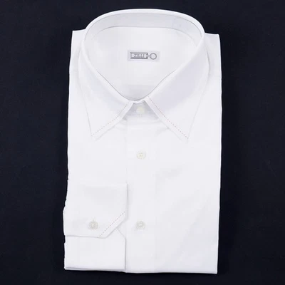 Zilli Classic-Fit Cotton Dress Shirt with Contrast Stitch 15.75 (Eu 40) NWT - Image 1 of 4