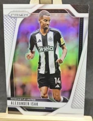 2024-25 Panini Prizm Alexander Isak White Newcastle United 9/35 - Image 1 of 2