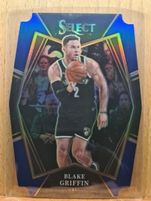 Blake Griffin #145 #211/249 2021-22 Panini Select Die Cut Blue Prizm Nets A0206A - Image 1 of 2