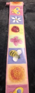 Dundee Deco Wall Border Bugs and Flowers - Picture 1 of 5