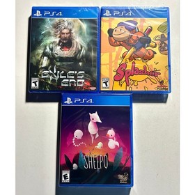 PS4 PlayStation 4 Platformer Video Game Bundle Lot New🔥Exiles End / Splasher