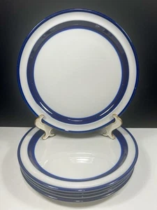 Juego de 5 platos de cena Noritake Primastone FJORD B951 gres 10,5" azul cobalto - Imagen 1 de 9