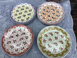 Cath Kidston 7” Side Plates x 8 asst designs (EX DISPLAY) - Picture 1 of 2