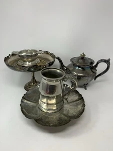 Job Lot Vintage Silver Plated Items [b.J2-11] - Picture 1 of 9