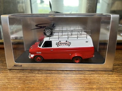 Minimal 1:43 Spark Models S0275 1972 Ford Transit Firestone Support Van. BNIB - Image 1 of 4