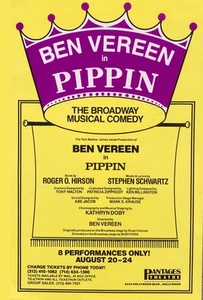BEN VEREEN IN PIPPIN/ PANTAGES THEATRE/ HOLLYWOOD/ 1986 - Picture 1 of 4