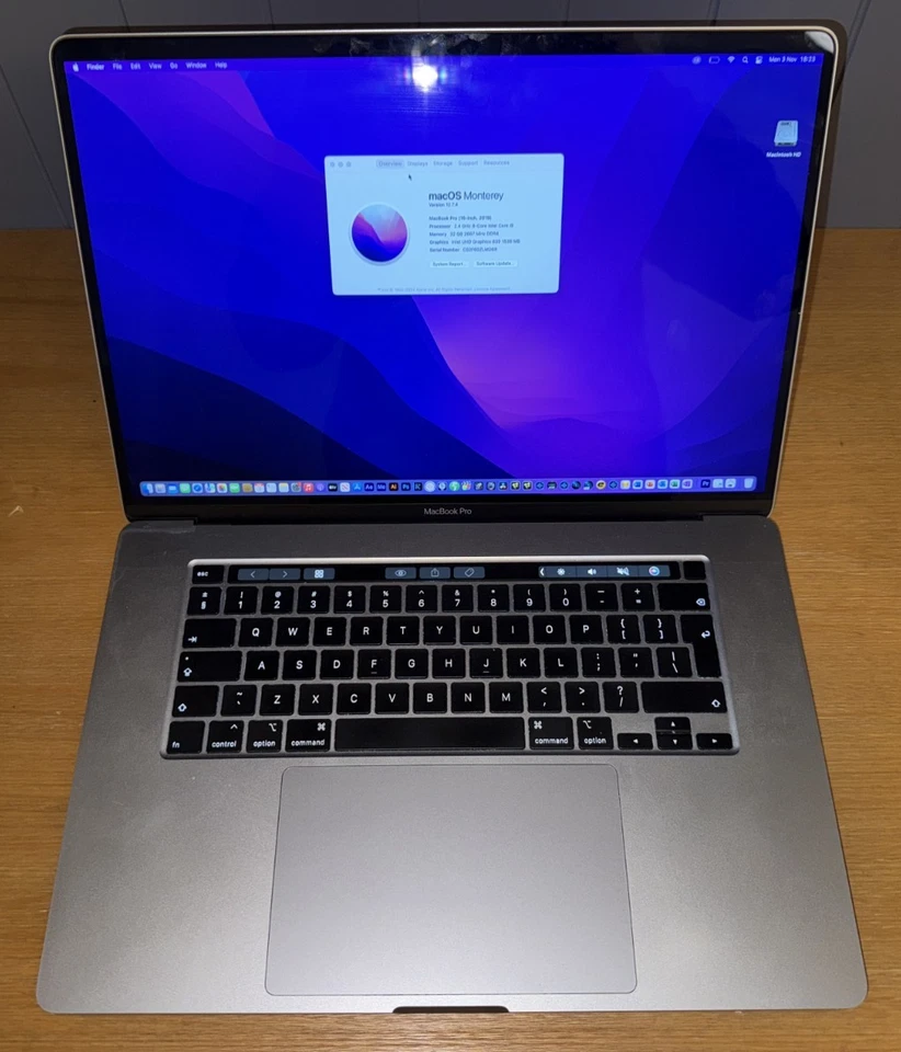 Apple MacBook Pro - 16 inch Intel i9 32GB RAM 512GB SSD - ABLETON & PREMIERE PRO - Image 1 of 4