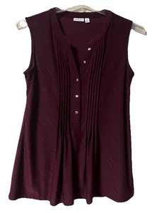 Croft & Barrow ~ Women’s ~ Top ~ Medium ~ Sleeveless ~ Blouse - Picture 1 of 24