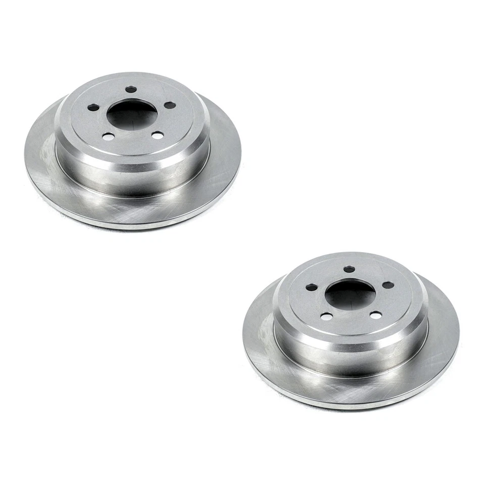 SET-P15AR83072-2 Disco de freno Powerstop Juego de 2 ruedas trasero para Jeep Liberty Nitro Foto 1 de 3