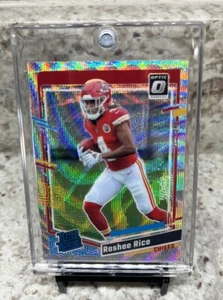 2023 Panini Donruss Optic Rated Wave Prizm 146 /300 Rashee Rice #257 Rookie RC - Bild 1 von 2