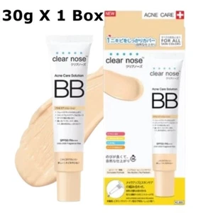 Clear Nose Acne Care Solution BB Cream SPF50 PA+++ Smooth Natural Skin 30 gX Box - Picture 1 of 7