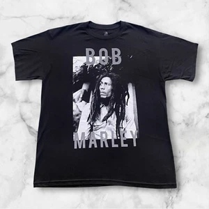 Bob Marley T-Shirt Black Size Large - Picture 1 of 6