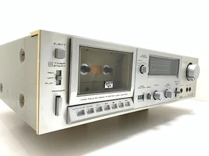 AKAI GX F25 Stereo Cassette Deck 2 Head Vintage 1981 Refurbished WORK Good Look - Imagen 1 de 11