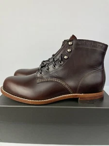 Wolverine 1000 Mile Plain Toe Lederstiefel braun Größe 10 D - Bild 1 von 21