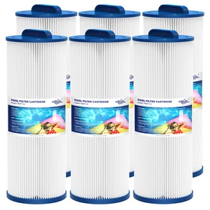 Paquete de 6 filtros de spa para bañera de hidromasaje para Pleatco PWW50L 4CH-949 FC-0172 - Imagen 1 de 13