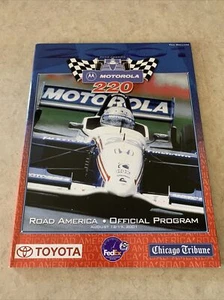 2001 Motorola 220 Indy Car Racing Official Program - Picture 1 of 7