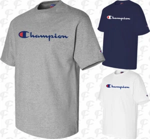 Champion Classic Heritage Cotton T-Shirt m. Schriftzug Logo NEU - Bild 1 von 3