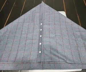 Outlander Earth Squared Tweed Wrap/Shawl Wool Blend Tartan Plaid Scotland 1 Size - Picture 1 of 13