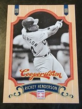 2012 Panini Cooperstown Baseball #120 Rickey Henderson *BUY 2 GET 1 FREE*