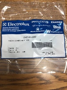 Borde de gabinete Electrolux Frigidaire 242161202 negro ***NUEVO OEM*** - Imagen 1 de 2