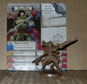 Zombicide White Death ZHAO YUN Survivor Stretch Goal Promo - Imagen 1 de 1