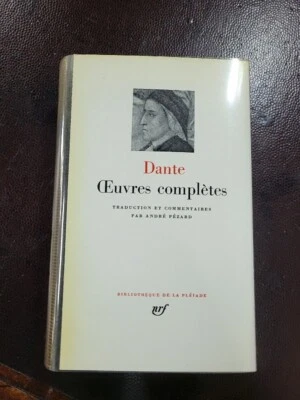 LIVRE PLEIADE DANTE OEUVRES COMPLETES 1965 - Photo 1/4