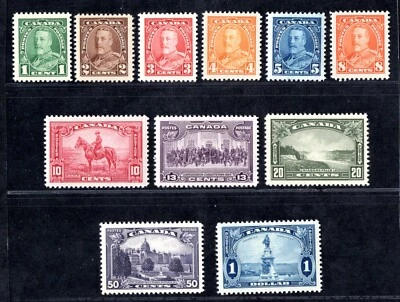 CANADA 1935 SCOTT #217-227 MINT NEVER HINGED - Image 1 of 2