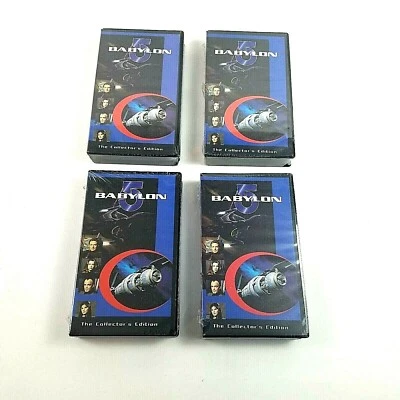 Lot of 4 VHS - BABYLON 5 Collector's Edition - 8 Episodes - Season 5 - BRAND NEW - Image 1 of 4