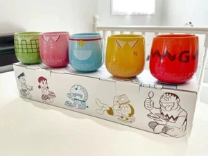 Le Creuset Doraemon Sphere Tumbler set of 5 Limited From Japan - Picture 1 of 6