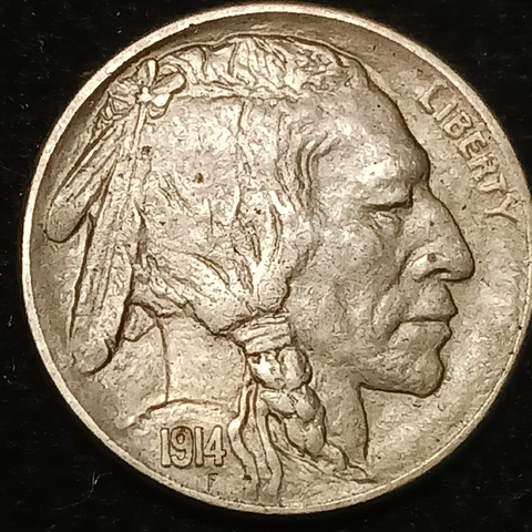 1914-D Buffalo Nickel 5 Cents~Key-Date~CHOICE AU+++ To UNC~GREAT STRIKE!!! Cover