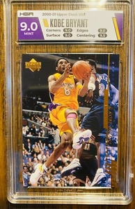 2000-01 Upper Deck Kobe Bryant #80 HGA 9 MT Los Angeles Lakers - Bild 1 von 2
