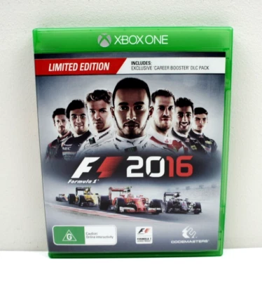 F1 2016 Limited Edition Microsoft Xbox One Game Complete With Manual - Free Post - Image 1 of 4