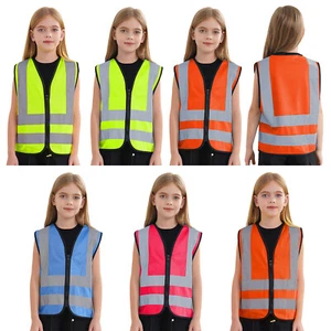 Kids Boys Girls Waistcoat Party Vest Cosplay Top Front Open Uniform Jacket - Picture 1 of 71
