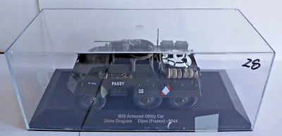 DIE CAST TANK M20 Amrored Utility Car - Dijon (France) 1944 - 1/43 [M23] - Immagine 1 di 4