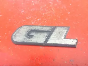 93 94 95 96 97 98 VW JETTA GL REAR LID EMBLEM LOGO BADGE SIGN SYMBOL OEM USED - Picture 1 of 2
