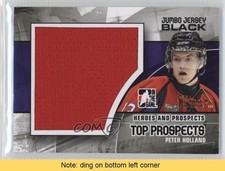 2010-11 ITG Heroes and Prospects Top 1/1 Peter Holland #JM-16 READ 2a8
