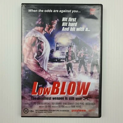 Low Blow DVD - Leo Fong - Cameron Mitchell - Region 4 - TRACKED POSTAGE - Image 1 of 4