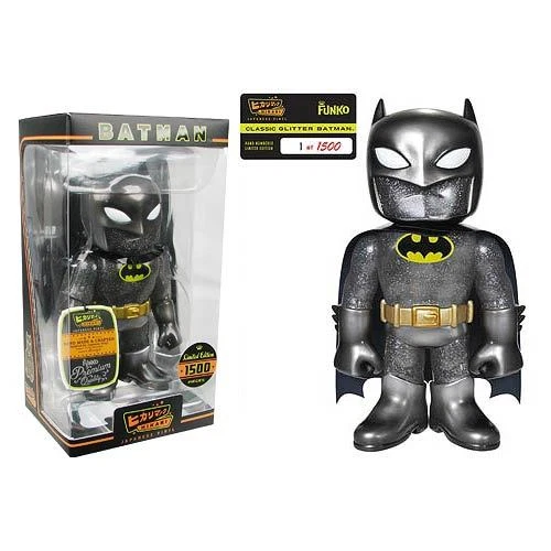 FUNKO HIKARI DC BATMAN DARK KNIGHT GLITTER 9" JAPANESE SOFUBI VINYL HAND CRAFTED - Image 1 of 1