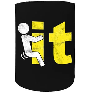 Stubby Holder - Screw It Fck It - Funny Novelty Christmas Gift Joke Beer Can - Picture 1 of 2