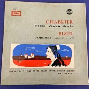 CLASSICAL LP- Chabrier- Bizet- Jean Moral- RCA France 1959 Original 12'' RARE - Picture 1 of 4